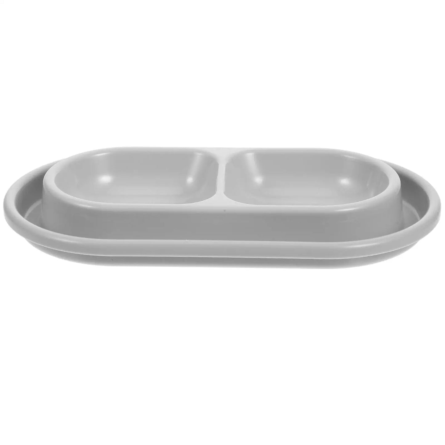 Anti Ant Dog Puppy Food Water Bowls Outdoor Feeder Kitten Proof Dishes Pet Supplies Gray Wide Moat Dual Setup Cat Bowl Anti Ant