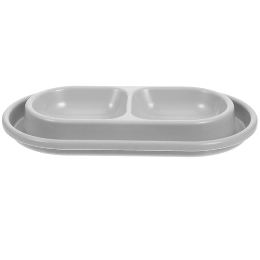 Anti Ant Dog Puppy Food Water Bowls Outdoor Feeder Kitten Proof Dishes Pet Supplies Gray Wide Moat Dual Setup Cat Bowl Anti Ant