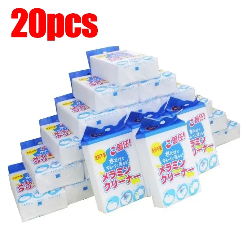 5/10/20Pcs Magic Nano Sponge Cleaner Multifunction Melamine Cleaning Spong for Dish Washing Home Kitchen Bathroom Cleaning Tools